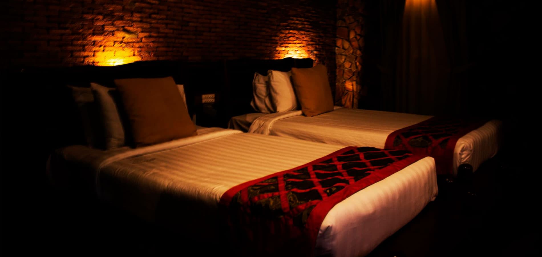 Majestic Rockies Motel Luxury Suite Bed Background