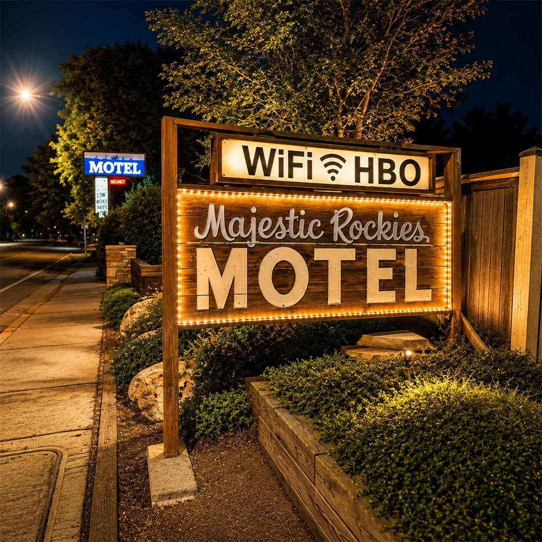 Majestic Rockies Motel Architecture